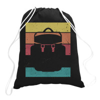 Backpack Camper T  Shirt Backpack Camper Vintage Retro Stripes T  Shir Drawstring Bags | Artistshot