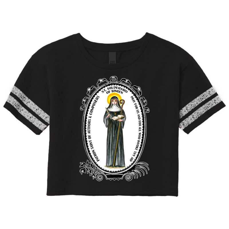 Saint Hildegard Of Bingen Scivias Catholic Mystic Visionary Tank Top Scorecard Crop Tee by cm-arts | Artistshot