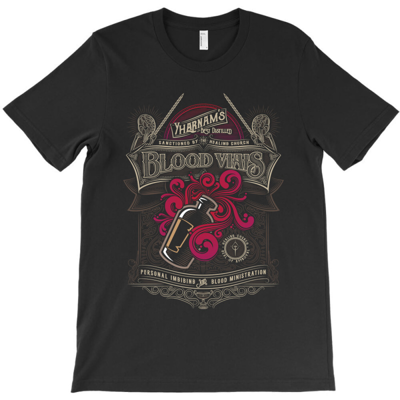 Yharnam's Blood Vials T-shirt | Artistshot