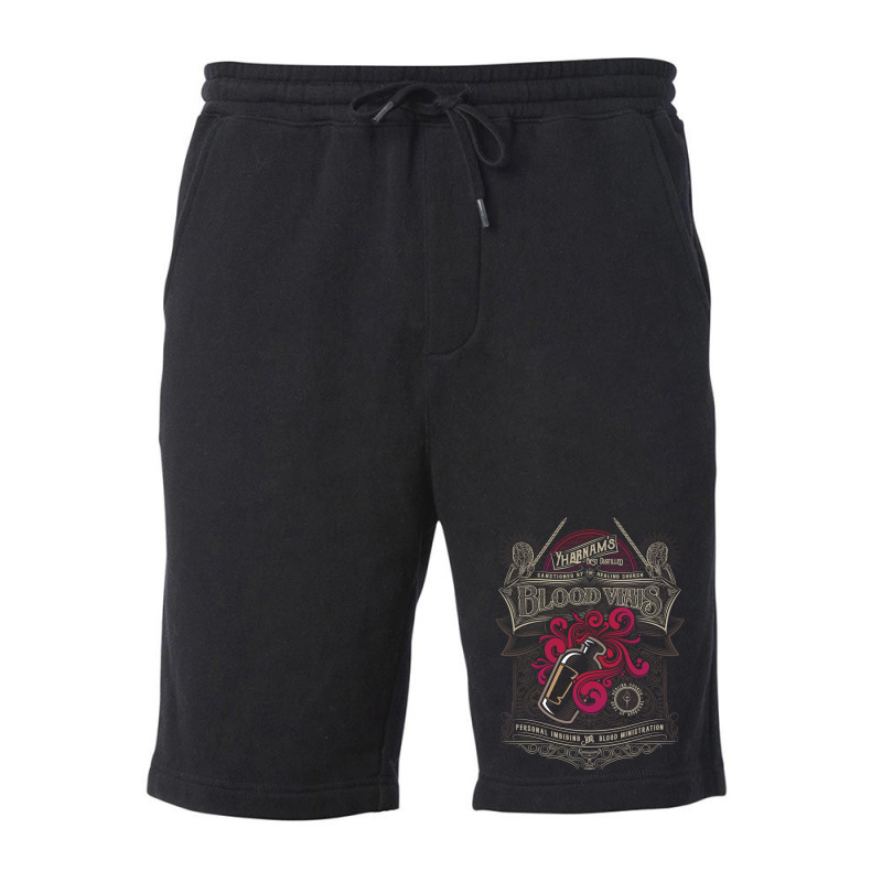 Yharnam S Blood Vials Essential Fleece Short | Artistshot