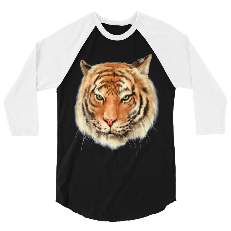 Royal Bengal Tiger Royal Bengal Tiger 3/4 Sleeve Shirt by IZAHPOWE | Artistshot