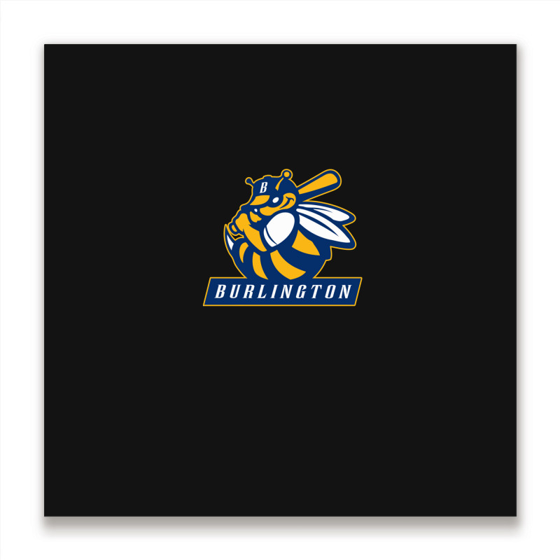 The Burlington Bees Metal Print Square | Artistshot