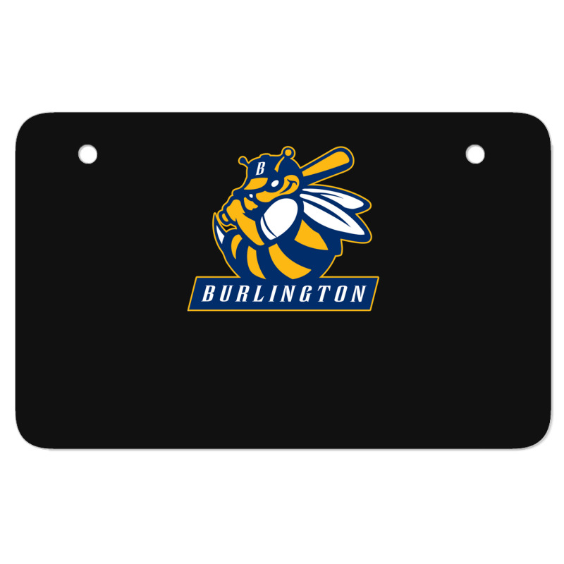 The Burlington Bees Atv License Plate | Artistshot