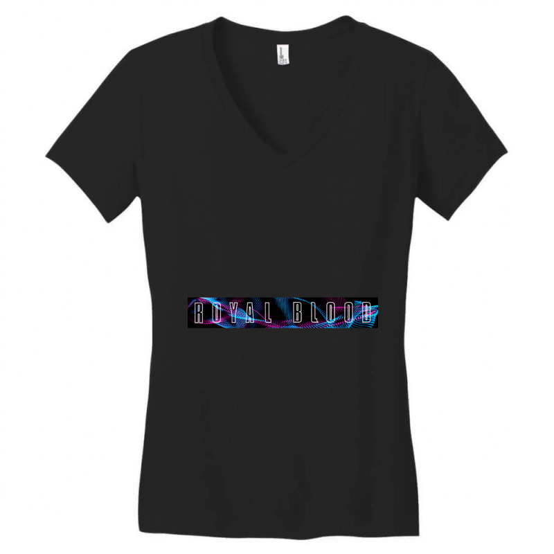 Royal Blood Women's V-Neck T-Shirt by IZAHPOWE | Artistshot