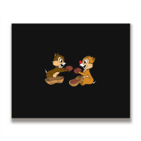 Chip N Dale Peanut Metal Print Horizontal | Artistshot