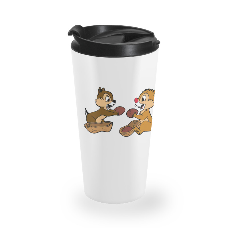 Chip N Dale Peanut Travel Mug | Artistshot