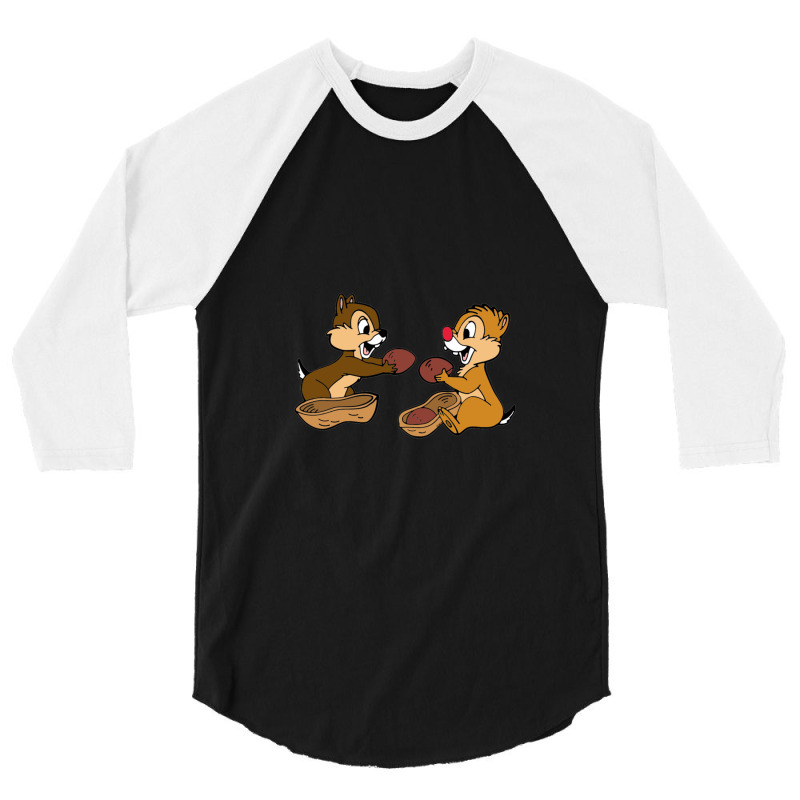 Chip N Dale Peanut 3/4 Sleeve Shirt | Artistshot