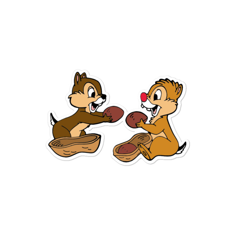 Chip N Dale Peanut Sticker | Artistshot