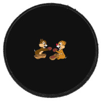 Chip N Dale Peanut Round Patch | Artistshot