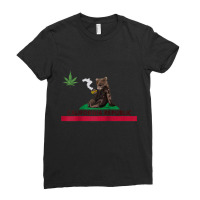 California Republic Remix Raglan Baseball Tee Ladies Fitted T-shirt | Artistshot