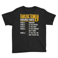 Radiologic Technician Hourly Rate Radiology Tech Radiologist Raglan Ba Youth Tee | Artistshot