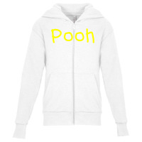 Nicknamepooh  First Given Name Family Halloween Youth Zipper Hoodie | Artistshot