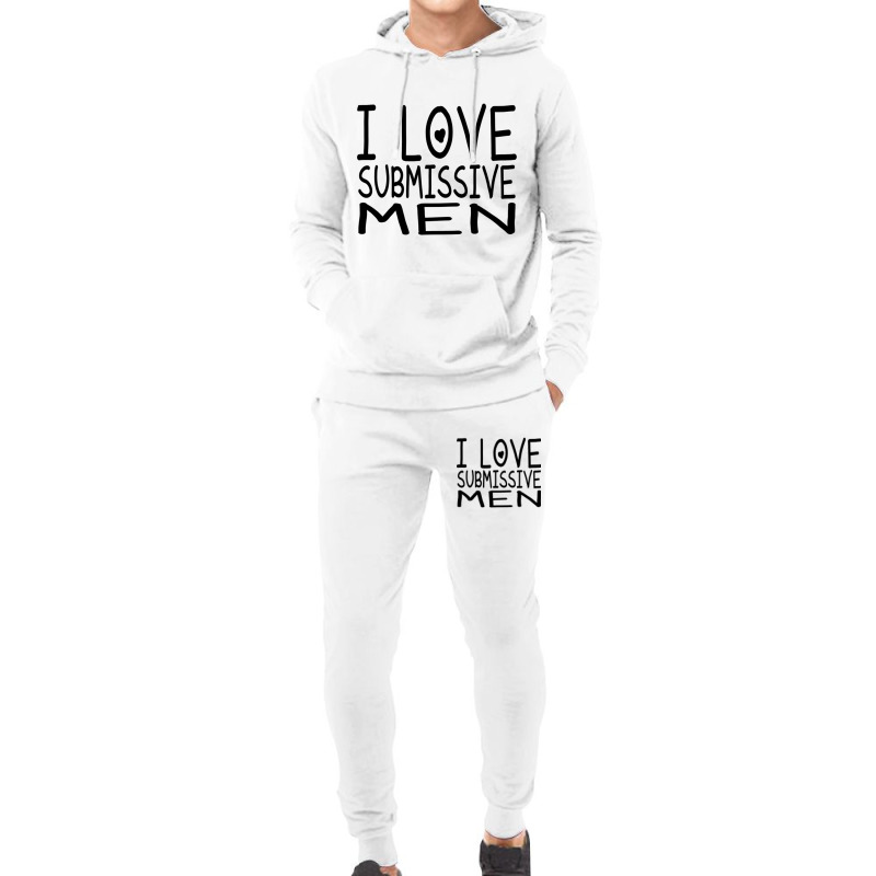 I Love Submissive Men Hoodie & Jogger set by cm-arts | Artistshot