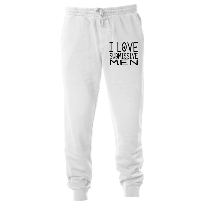 I Love Submissive Men Unisex Jogger by cm-arts | Artistshot