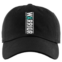 Spina Bifida Warrior   Sideways Teal Awareness Ribbon T Shirt Kids Cap | Artistshot