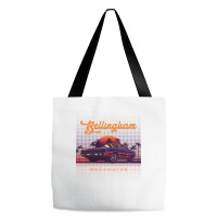 Bellingham Washington Retro Vintage 80s 90s Muscle Cars Retrowave Aest Tote Bags | Artistshot