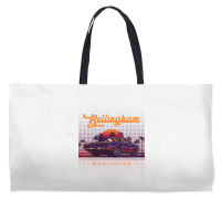 Bellingham Washington Retro Vintage 80s 90s Muscle Cars Retrowave Aest Weekender Totes | Artistshot