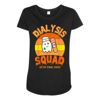 Halloween Dialysis Shirts Dialysis Technician Kidney Squad Maternity Scoop Neck T-shirt | Artistshot