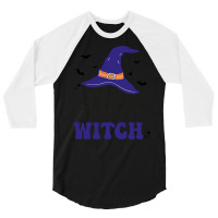 Respiratory Therapy Witch Halloween Matching Group Costume Pullover Ho 3/4 Sleeve Shirt | Artistshot