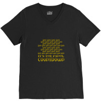 The Final Countdown V-neck Tee | Artistshot