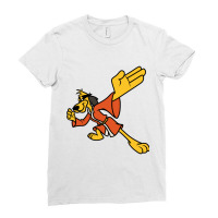 Of Hong Kong Phooey Located In The Dumpster Behind The Police Station Ladies Fitted T-shirt | Artistshot