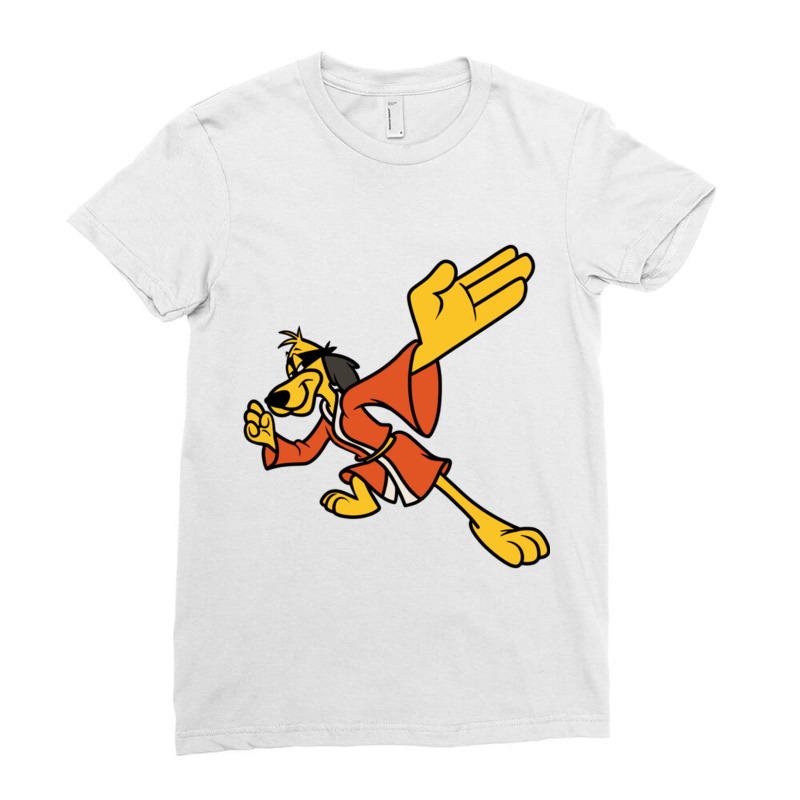 Of Hong Kong Phooey Located In The Dumpster Behind The Police Station Ladies Fitted T-Shirt by STEVERAMER | Artistshot