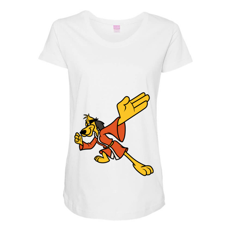 Of Hong Kong Phooey Located In The Dumpster Behind The Police Station Maternity Scoop Neck T-shirt by STEVERAMER | Artistshot