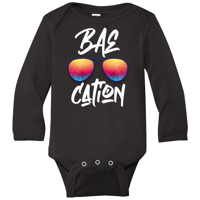 Bae Cation Vacation Docking Boat Ship Boarding Sailing Boat Pullover H Long Sleeve Baby Bodysuit | Artistshot