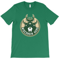 The Wisconsin Herd Basketball T-shirt | Artistshot