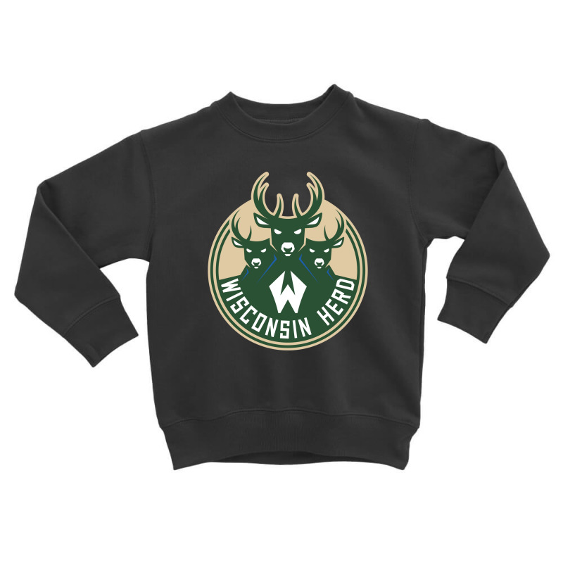 The Wisconsin Herd Basketball Toddler Sweatshirt | Artistshot