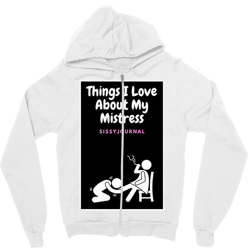 I Love Submissive Men  (11) Zipper Hoodie by cm-arts | Artistshot