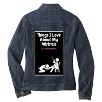 I Love Submissive Men  (11) Ladies Denim Jacket | Artistshot