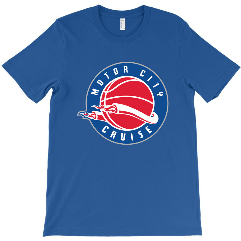 The Motor City Cruise Basketball T-shirt | Artistshot