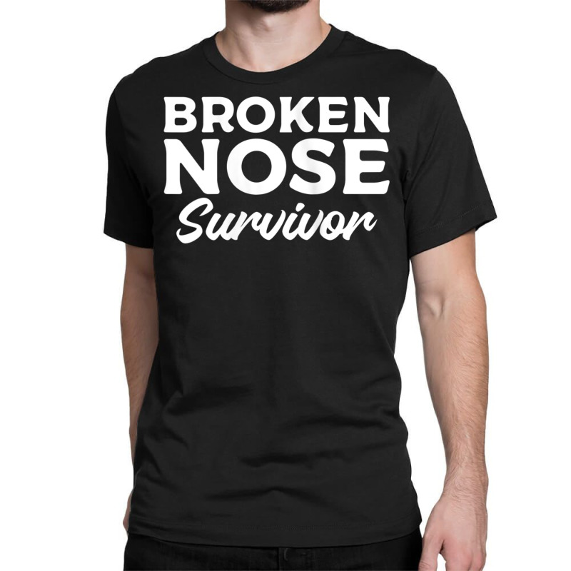 Womens Broken Nose Survivor Broken Bone Injury Recovery Tank Top Classic T-shirt | Artistshot