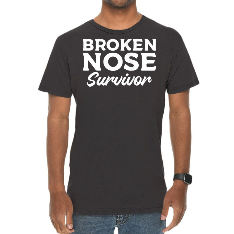 Womens Broken Nose Survivor Broken Bone Injury Recovery Tank Top Vintage T-shirt | Artistshot