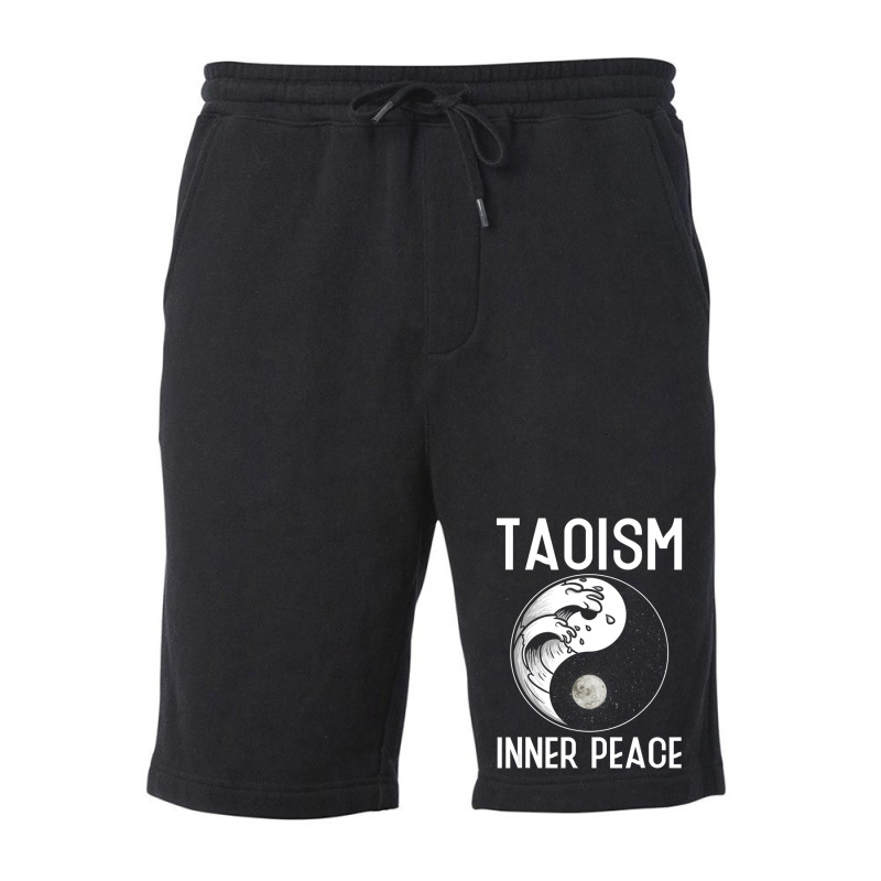 Taoism Inner Peace Daoism Spirituality Enlightenment Fleece Short by cm-arts | Artistshot