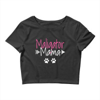 Womens Maligator Mama Belgian Malinois Mom Crop Top | Artistshot