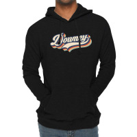 I Love Downey City Usa Retro Vintage Lightweight Hoodie | Artistshot