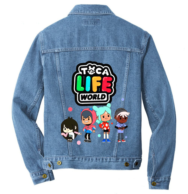 Toca Boca Toca Boca 2021 Toca Life World Men Denim Jacket By Cm-arts ...