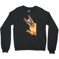 Malinois T  Shirt Malinois Dog B Elgian Shepherd Dog Crewneck Sweatshirt | Artistshot