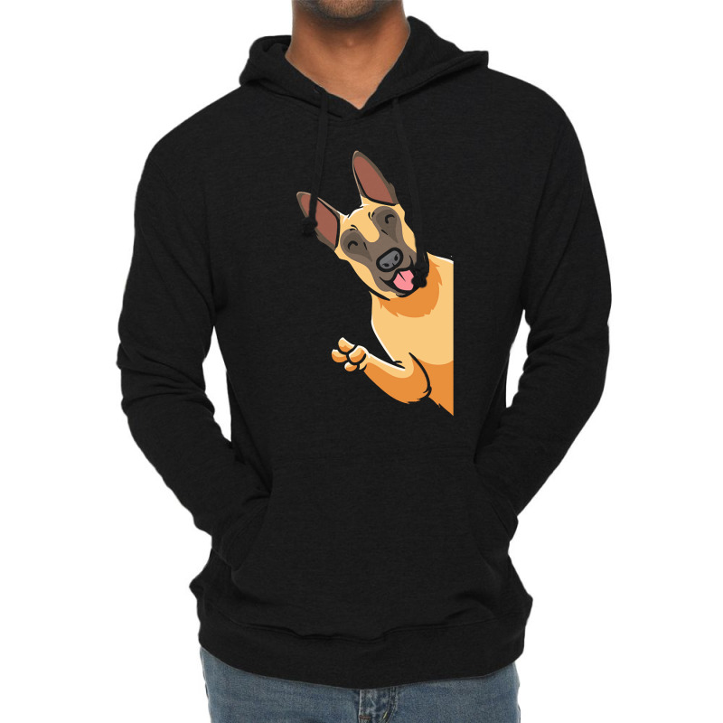 Malinois T  Shirt Malinois Dog B Elgian Shepherd Dog Lightweight Hoodie by gaetanonolan | Artistshot