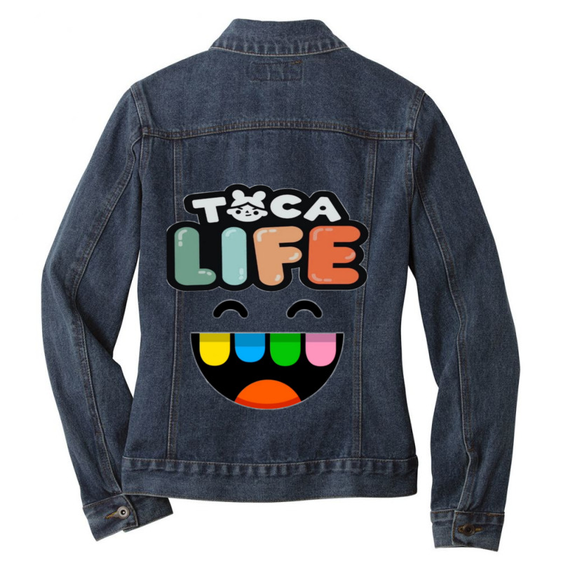 Toca Boca Toca Boca 2021 Toca Life World Ladies Denim Jacket By Cm-arts ...