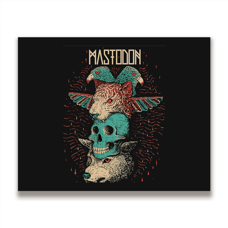 Matt Trakker Mask Founder Born In The Eighties Classic Metal Print Horizontal | Artistshot