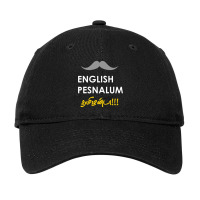 English Pesnalum Thamizhan Da - White Adjustable Cap | Artistshot