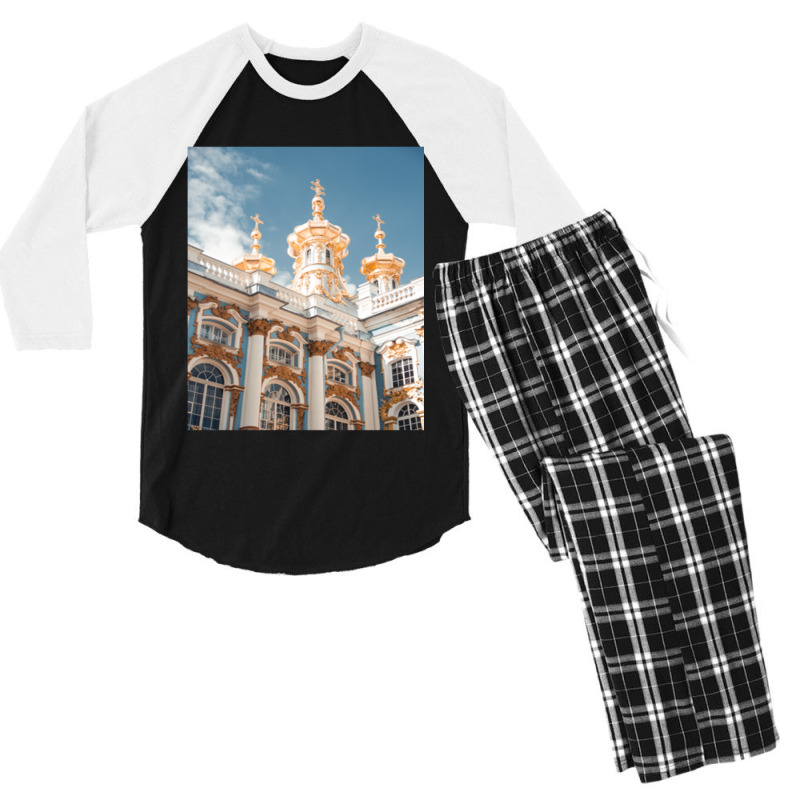 Royal Palace Royal Palace Men's 3/4 Sleeve Pajama Set by IZAHPOWE | Artistshot