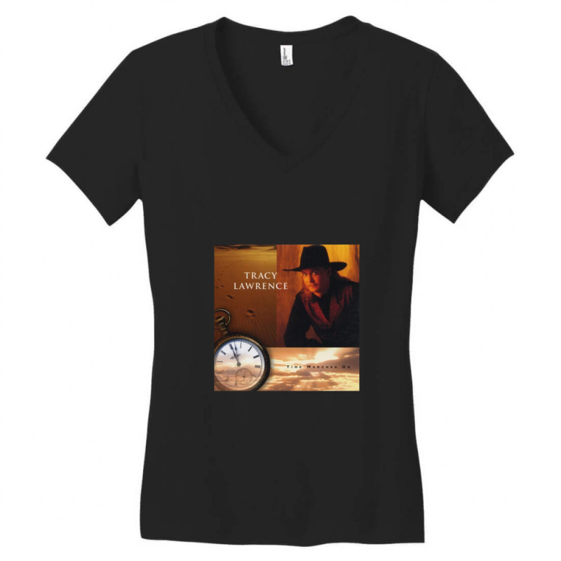 Time Marches On Women's V-Neck T-Shirt by cm-arts | Artistshot