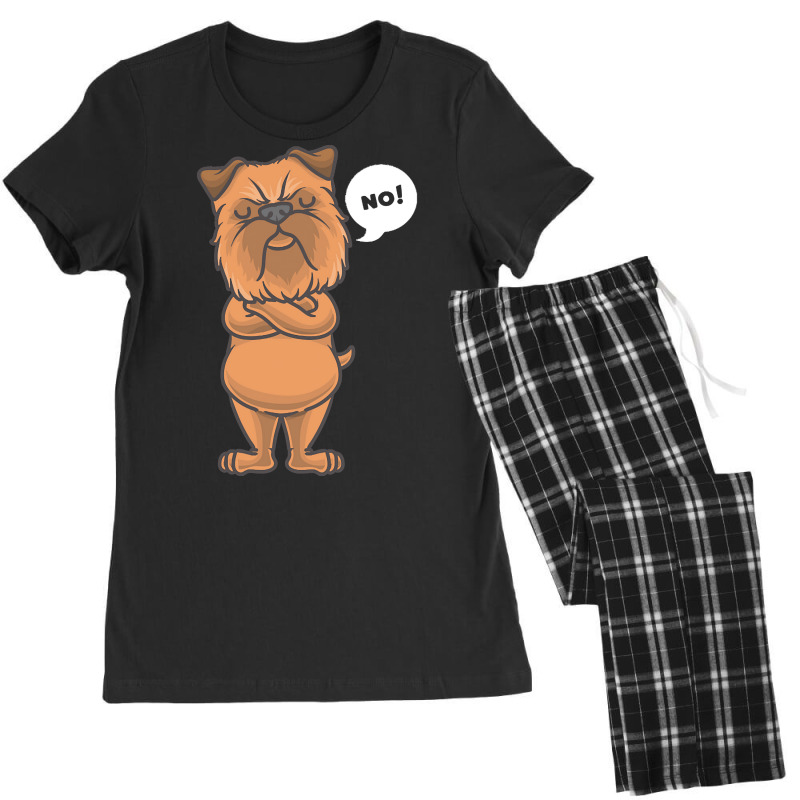 Petit Brabanon T  Shirt Brussels Griffon Bruxellois Dog Gift T  Shirt Women's Pajamas Set by gaetanonolan | Artistshot