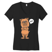 Petit Brabanon T  Shirt Brussels Griffon Bruxellois Dog Gift T  Shirt Women's V-neck T-shirt | Artistshot