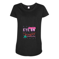 Eye On Springfield Maternity Scoop Neck T-shirt | Artistshot