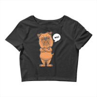 Petit Brabanon T  Shirt Brussels Griffon Bruxellois Dog Gift T  Shirt Crop Top | Artistshot